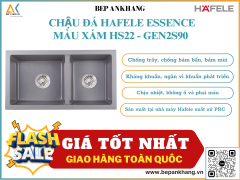 CHẬU ĐÁ HAFELE ESSENCE MÀU XÁM HS22 - GEN2S90  577.25.510